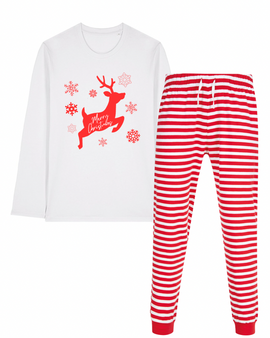 Reindeer Matching Christmas Pyjamas - Flossie & George