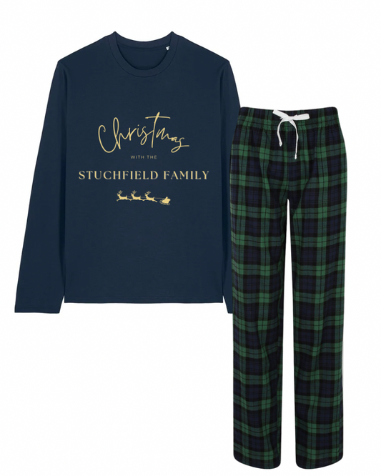 Christmas with… Personalised Matching Christmas PJs - Flossie & George