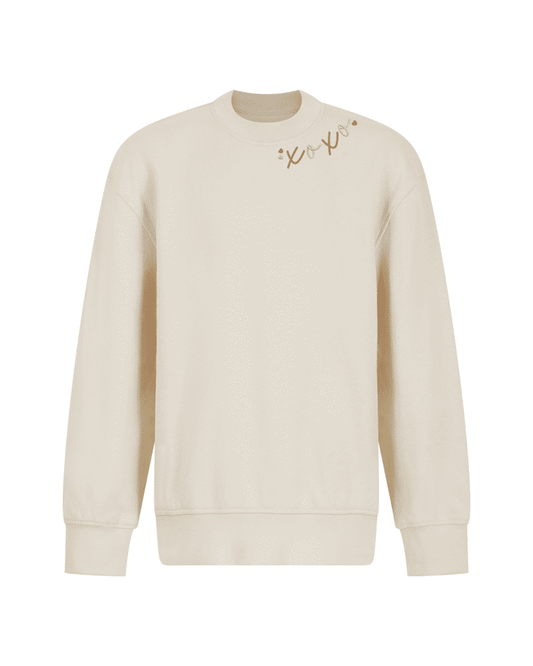 XOXO Embroidered Sustainable Sweatshirt - Flossie & George