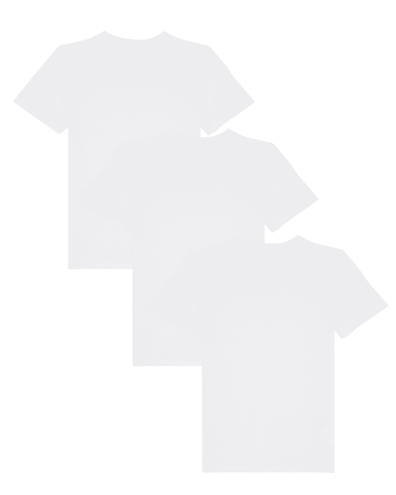 3 Pack Organic Cotton T-Shirts - Flossie & George