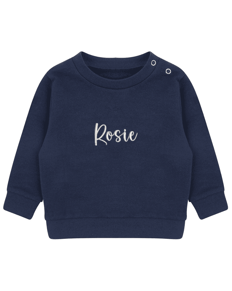Navy Sustainable Sweatshirt - Flossie & George