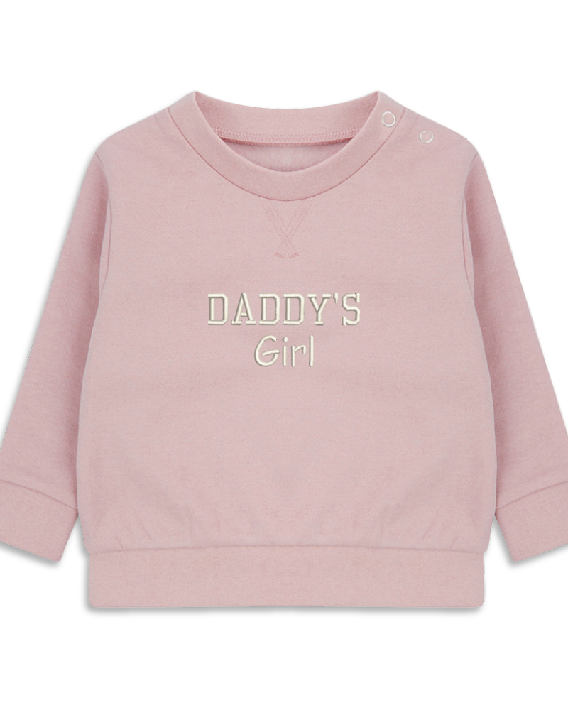 Daddy’s Girl Embroidered Jumper - 6 colours (0m - 12 years) - Flossie & George