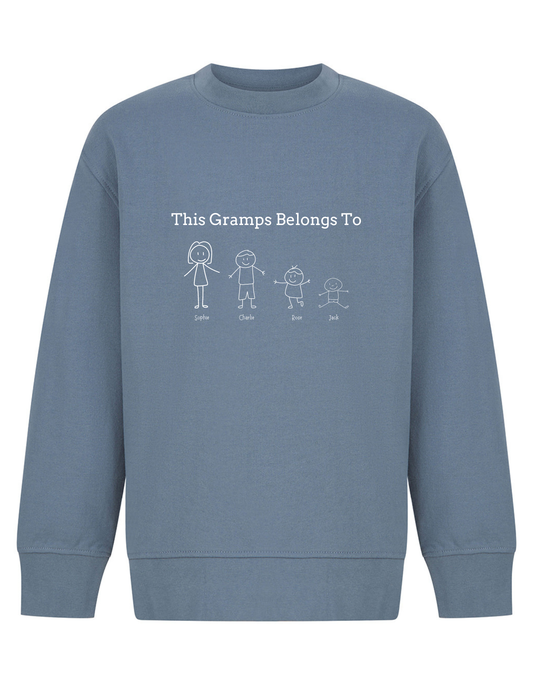 This Gramps Belongs To Sweatshirt- 9 Colours (XXS - 3XL) - Flossie & George