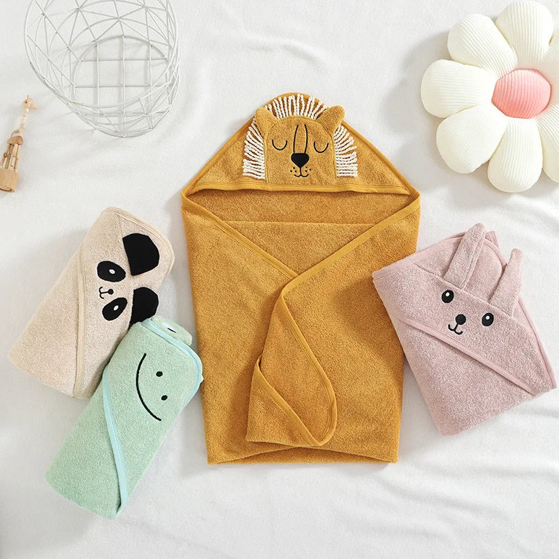 Baby Hooded Towel | Kids Hooded Towel | 4 Colours