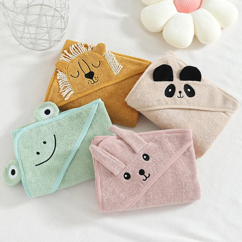 Baby Hooded Towel | Kids Hooded Towel | 4 Colours