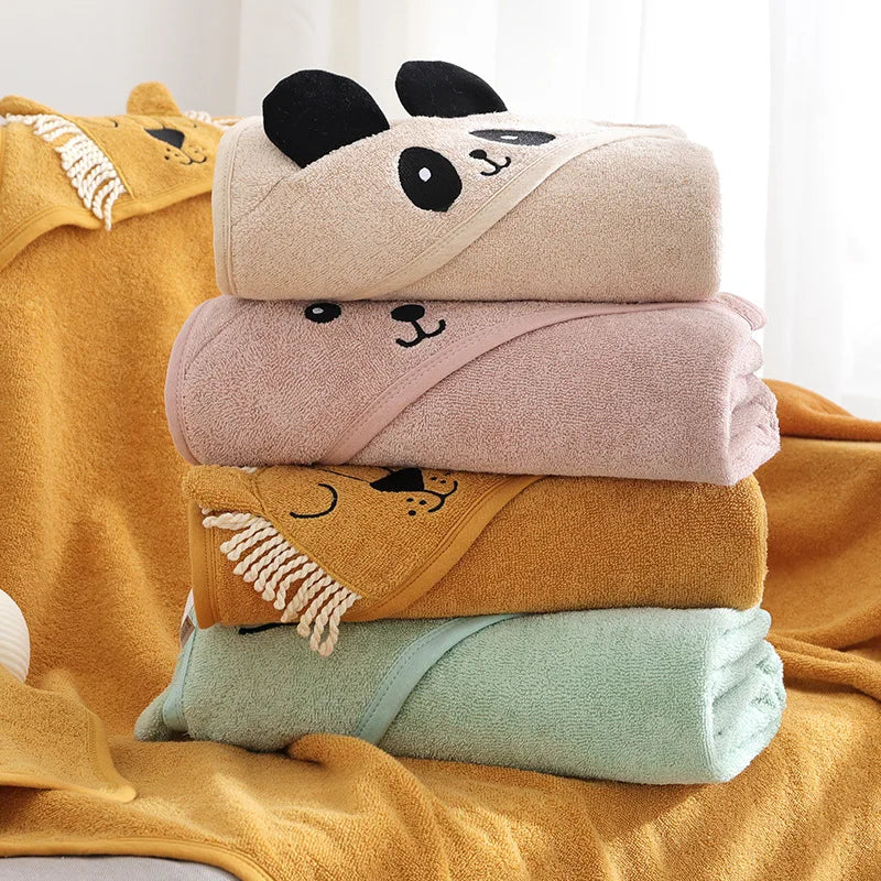 Baby Hooded Towel | Kids Hooded Towel | 4 Colours