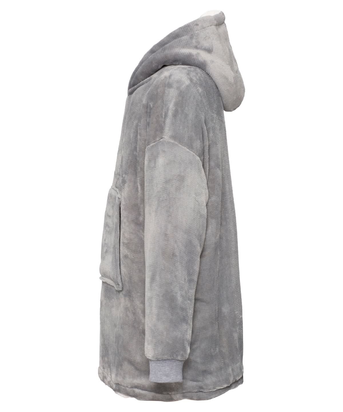 The Kids Ribbon Oversized Cosy Reversible Sherpa Hoodie - Flossie & George