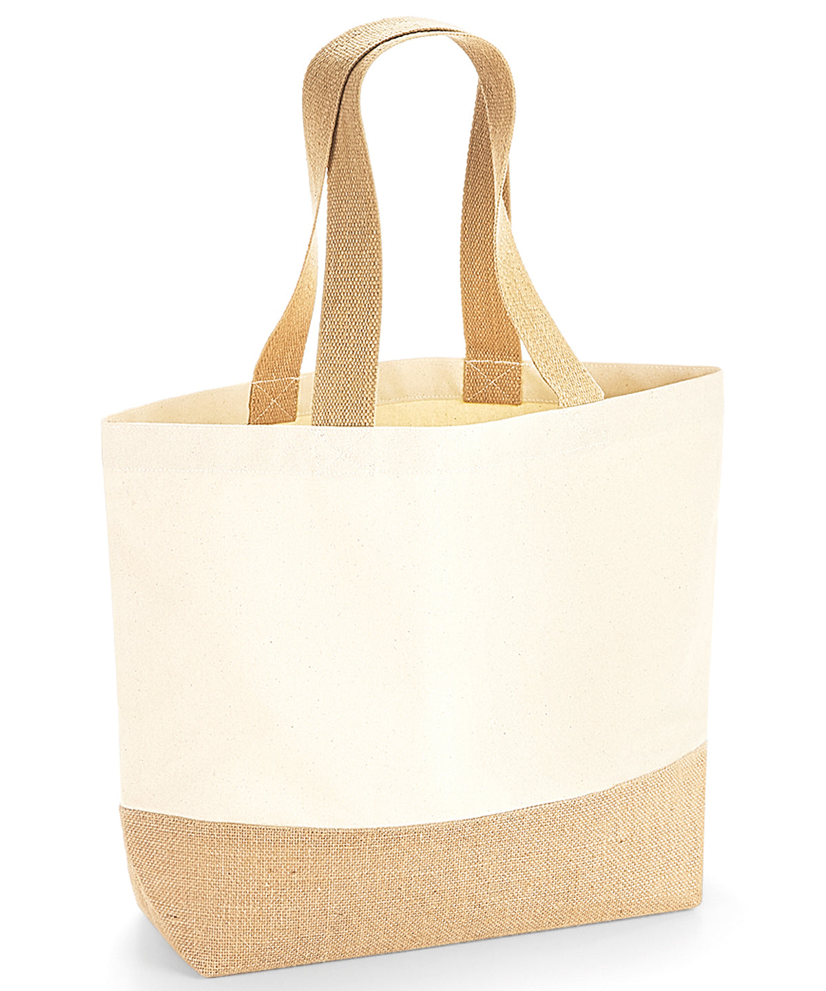 Coffee & Chaos Jute Base Canvas Tote Bag - Flossie & George