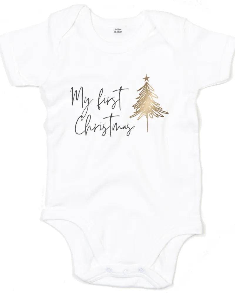 My First Christmas Bodysuit