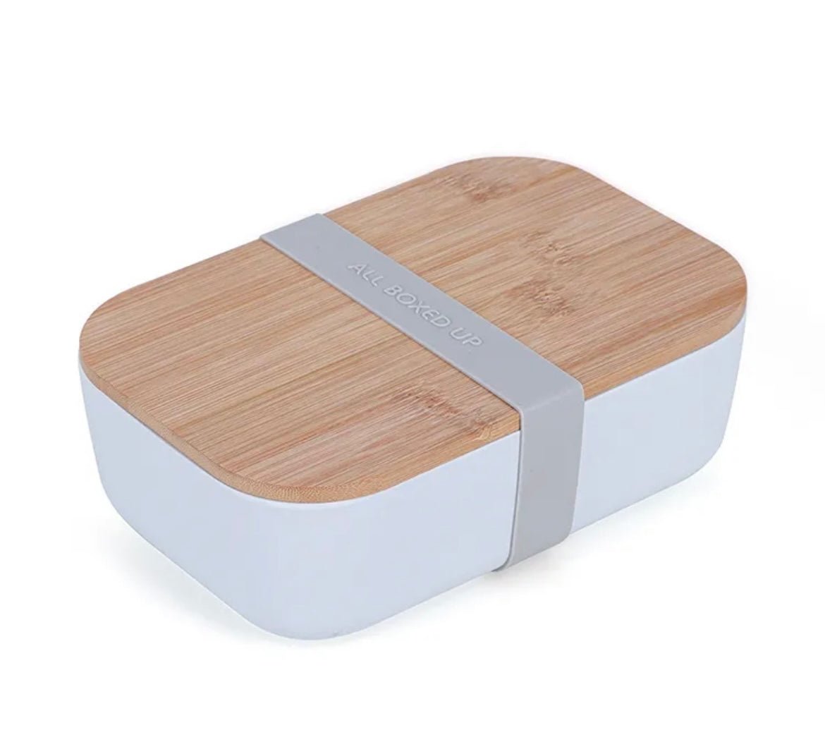 Children's Bamboo Lunch box - Personalised Lunch Box - Flossie & George