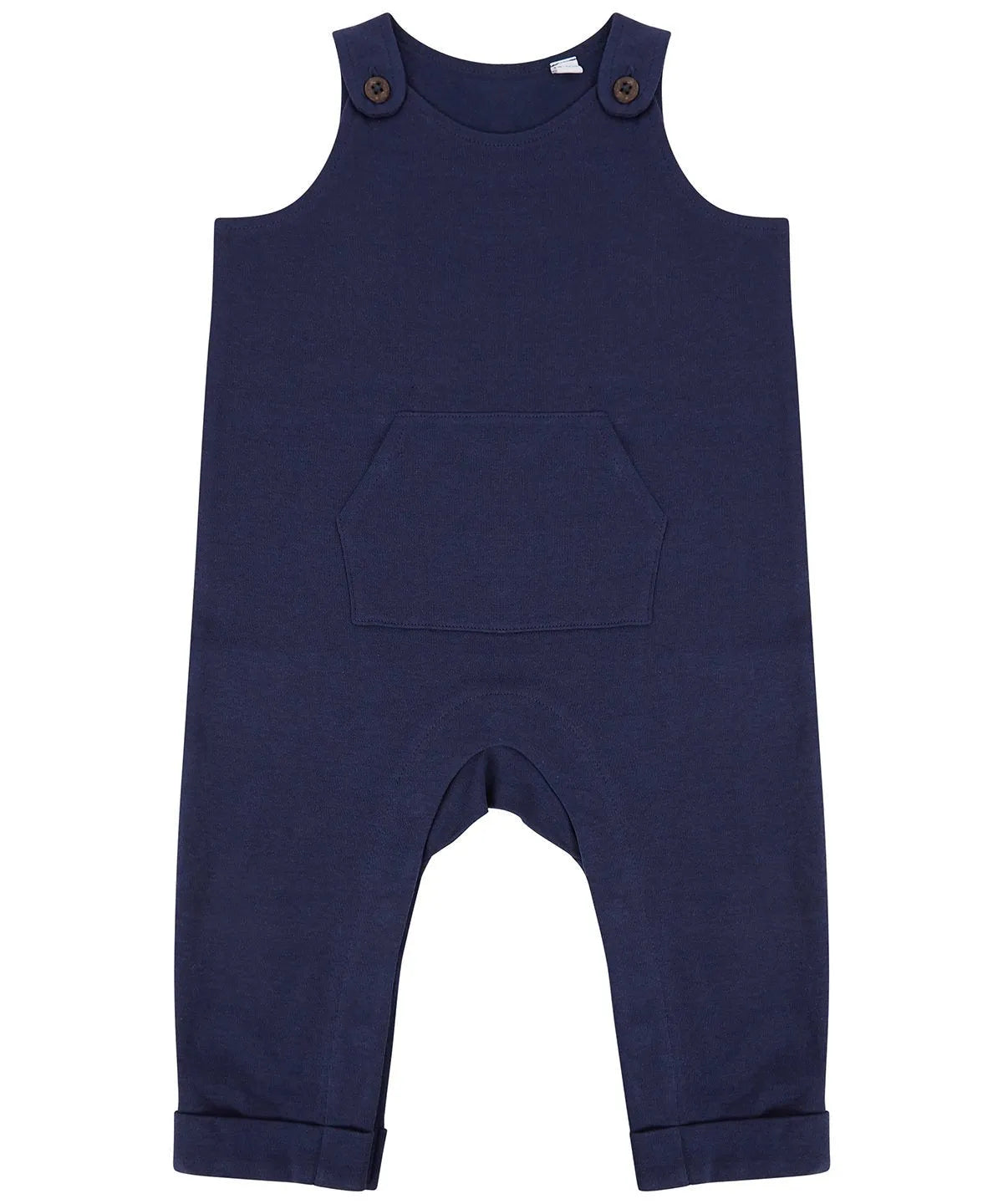 Navy Organic Cotton Dungarees - Flossie & George