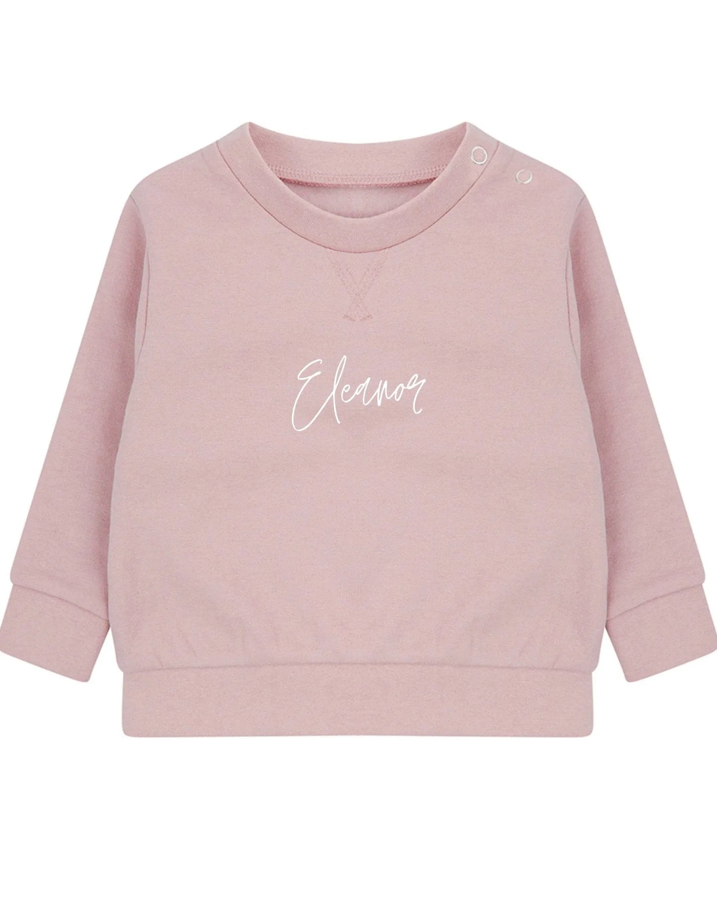 Pink Color Sweatshirt - Flossie & George