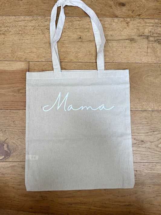 Mama Natural Dyed Canvas Tote Bag (5 Colours)