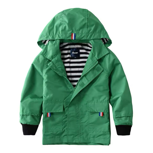 Kids Waterproof Jacket | Cotton Lined