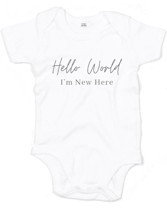 Hello World Bodysuit - Flossie & George