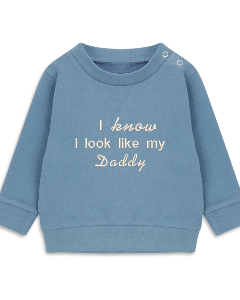 “I Know I Look Like My Daddy” Jumper - 6 colours (0m - 12 years) - Flossie & George