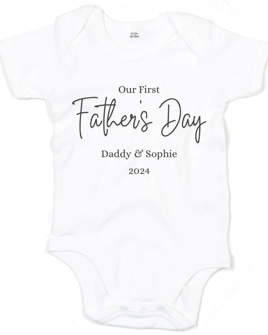 My First Father’s Day Bodysuit - Flossie & George