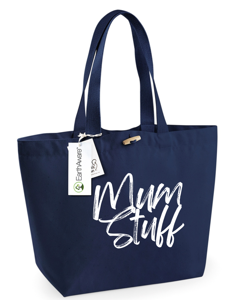 Mum Stuff EarthAware® Organic Marina Tote - Flossie & George