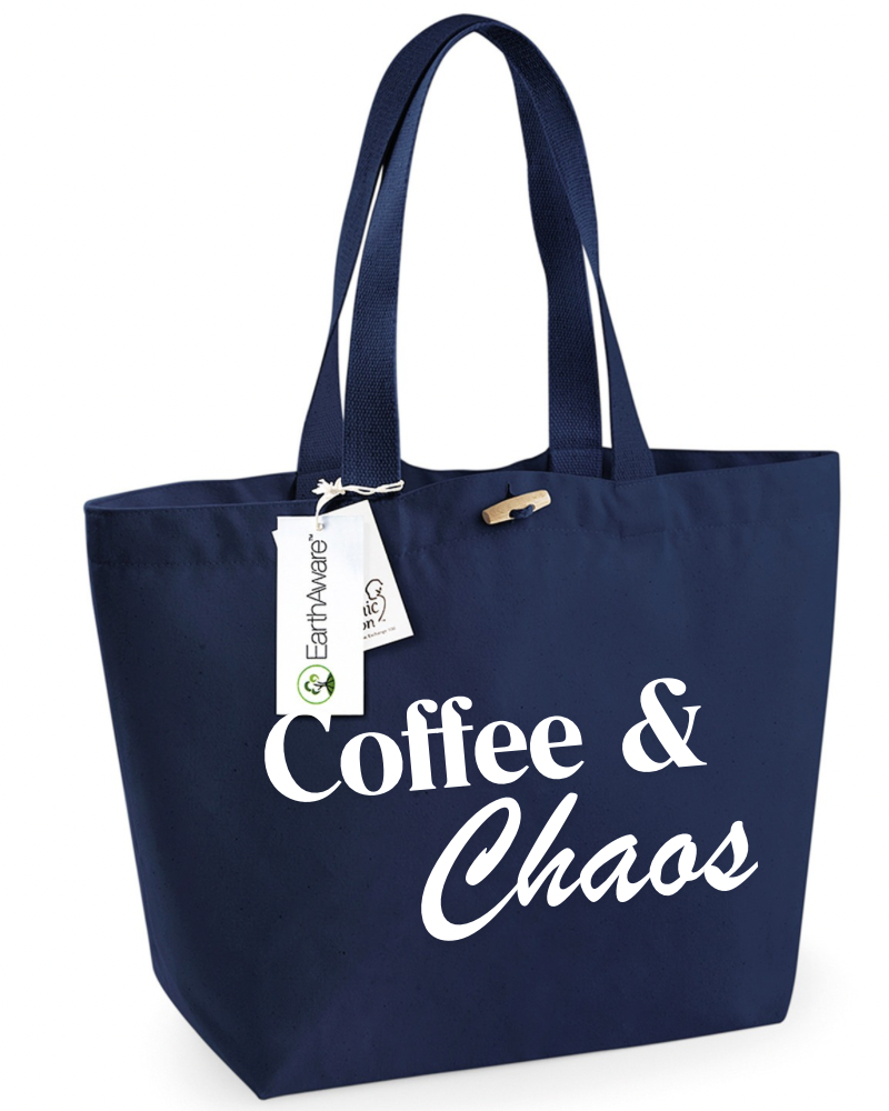 Coffee & Chaos EarthAware® Organic Marina Tote - Flossie & George