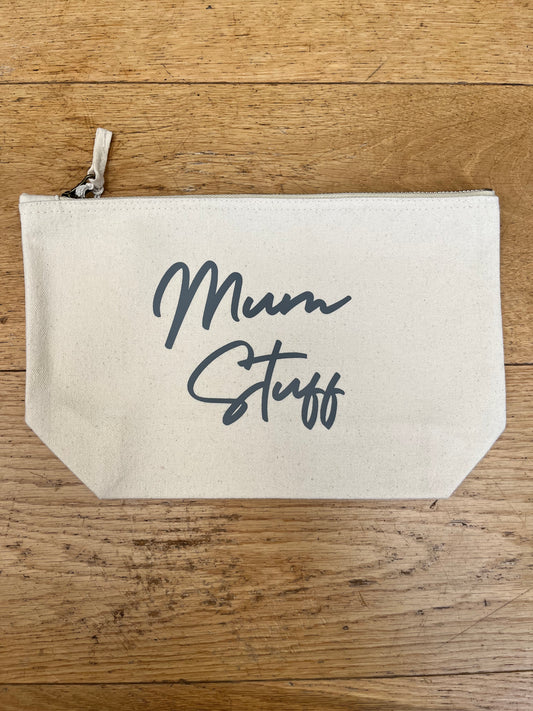 Mum Stuff Accessories Pouch (3 Colours)