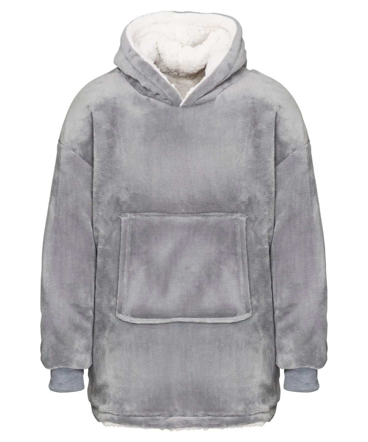The Kids Ribbon Oversized Cosy Reversible Sherpa Hoodie - Flossie & George