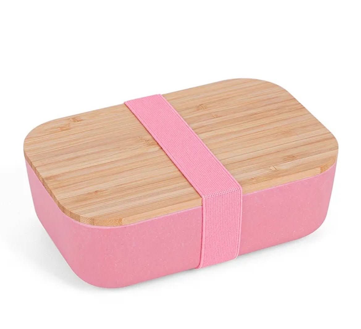 Children's Bamboo Lunch box - Personalised Lunch Box - Flossie & George