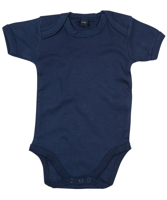 Navy Blue Baby Bodysuit - Flossie & George